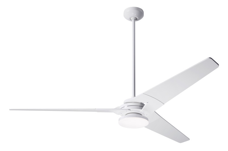 Modern Fan Co - TOR-GW-62-WH-272-003 - 62Ceiling Fan - Torsion - Gloss White