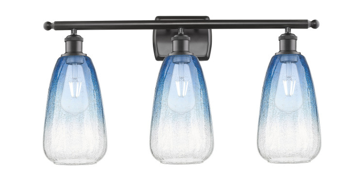 Innovations - 516-3W-OB-G480-6SB - Three Light Bath Vanity - Ballston - Oil Rubbed Bronze