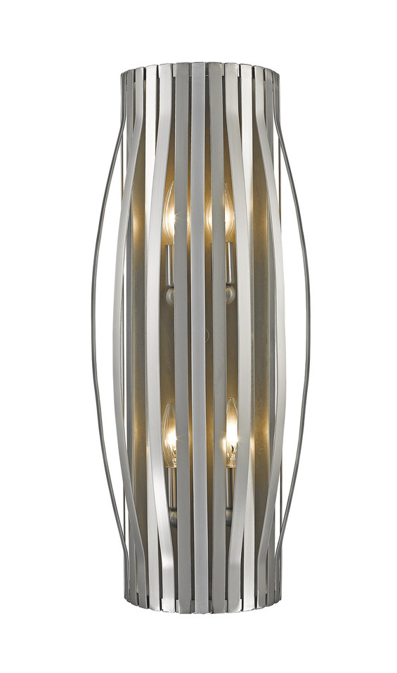 Z-Lite - 436-4S-BN - Four Light Wall Sconce - Moundou - Brushed Nickel Z-Lite - 436-4S-BN - Four Light Wall Sconce - Moundou - Brushed Nickel