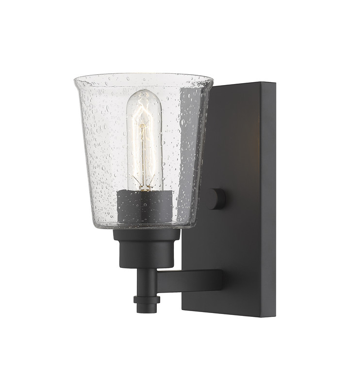 Z-Lite - 464-1S-MB - One Light Wall Sconce - Bohin - Matte Black Z-Lite - 464-1S-MB - One Light Wall Sconce - Bohin - Matte Black