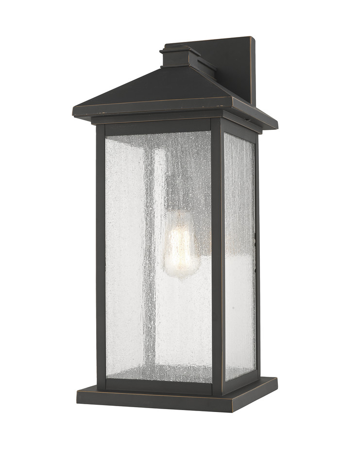 Z-Lite - 531BXL-ORB - One Light Outdoor Wall Light - Portland - Oil Rubbed Bronze