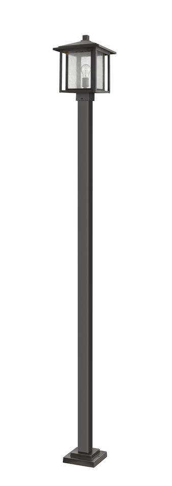 Z-Lite - 554PHBS-536P-ORB - One Light Outdoor Post Mounted Fixture - Aspen - Oil Rubbed Bronze