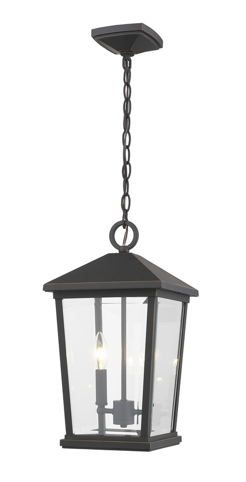 Z-Lite - 568CHB-ORB - Two Light Outdoor Chain Mount Ceiling Fixture - Beacon - Oil Rubbed Bronze