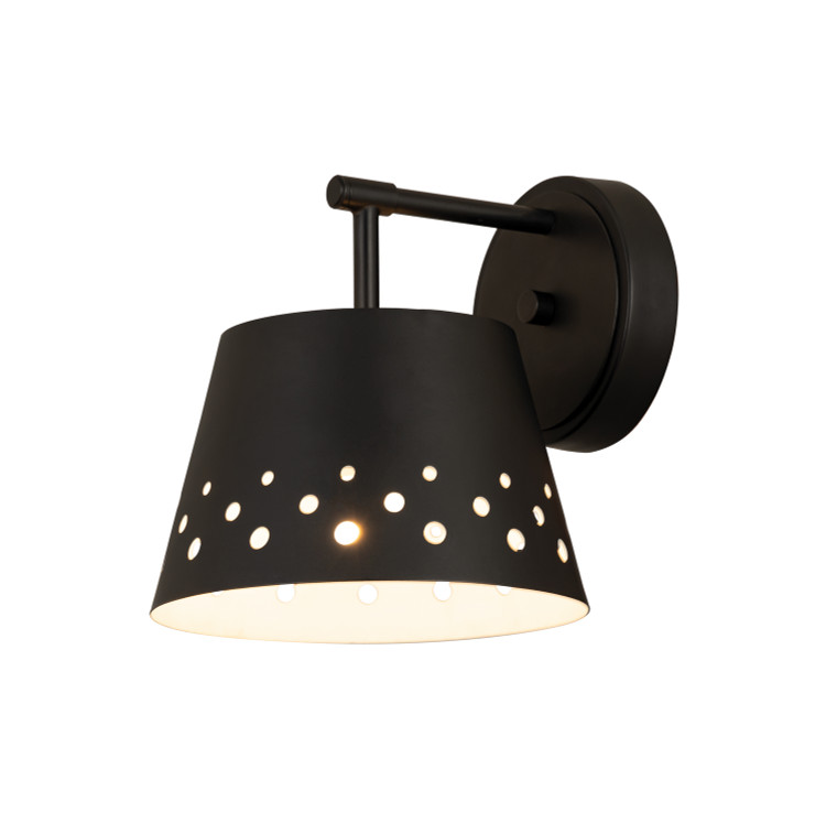 Z-Lite - 6014-1S-MB - One Light Wall Sconce - Katie - Matte Black