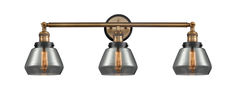 Innovations - 205BB-BPBK-HRBK-G173 - Three Light Bath Vanity - Franklin Restoration - Brushed Brass