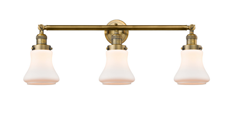 Innovations - 205-BB-G191 - Three Light Bath Vanity - Franklin Restoration - Brushed Brass