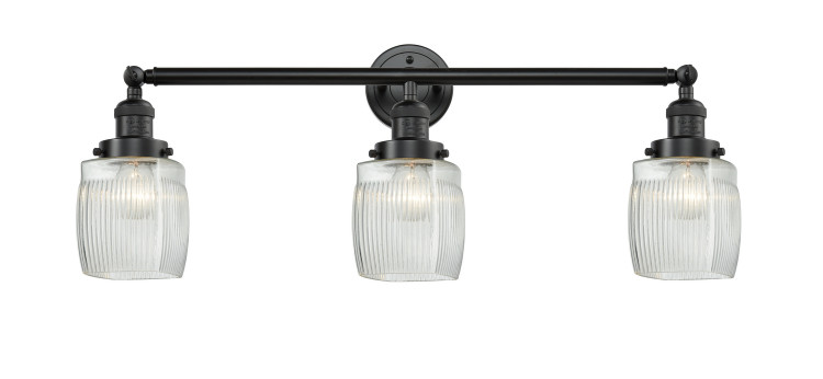Innovations - 205-OB-G302 - Three Light Bath Vanity - Franklin Restoration - Oil Rubbed Bronze