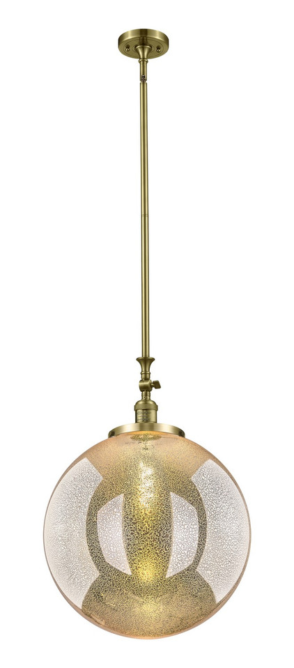 Innovations - 206-AB-G208-18 - One Light Mini Pendant - Franklin Restoration - Antique Brass