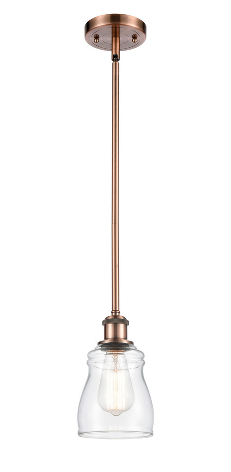 Innovations - 516-1S-AC-G392 - One Light Mini Pendant - Ballston - Antique Copper