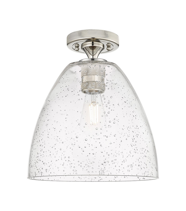 Innovations - 434-1F-PN-GBD-94 - One Light Flush Mount - Downtown Urban - Polished Nickel