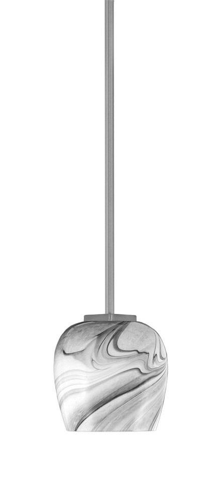 Toltec Lighting - 1201-GP-4819 - One Light Mini Pendant - Franklin - Graphite