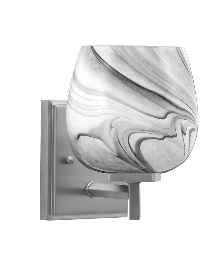 Toltec Lighting - 1211-GP-4819 - One Light Wall Sconce - Franklin - Graphite