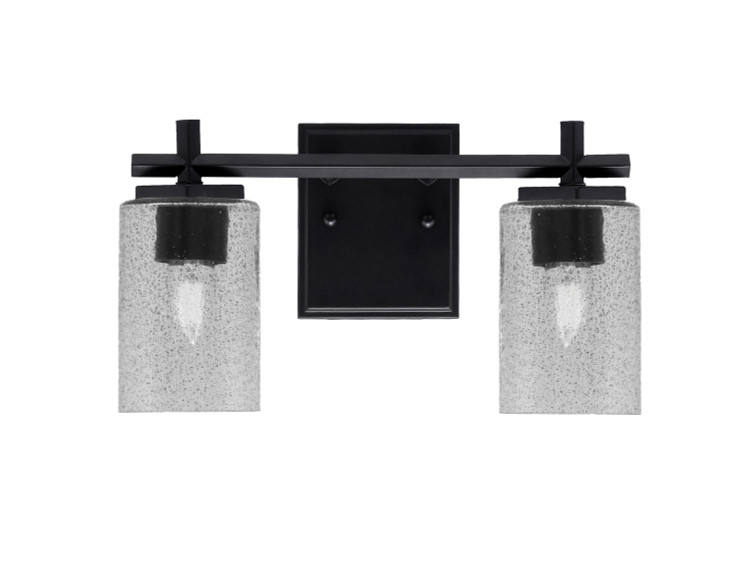 Toltec Lighting - 1212-MB-3002 - Two Light Bath Bar - Franklin - Matte Black