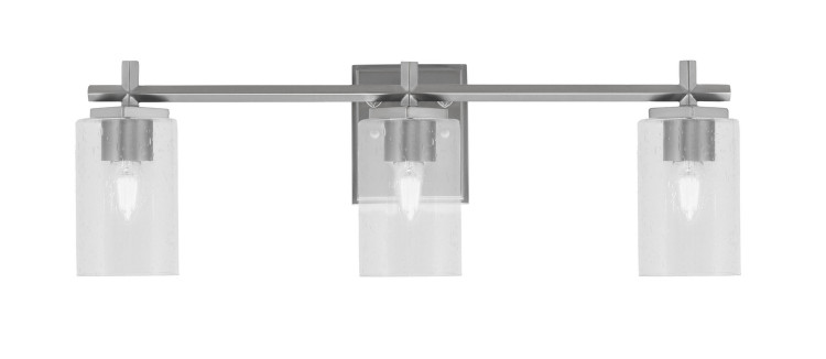 Toltec Lighting - 1213-GP-300 - Three Light Bath Bar - Franklin - Graphite