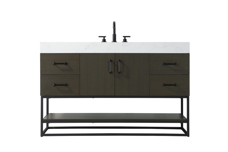 Elegant Lighting - VF29254MMB - Bathroom Vanity - Caroline - Mocha Brown