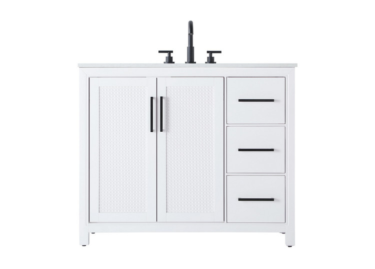 Elegant Lighting - VF29542WH - Bathroom Vanity - Alina - White
