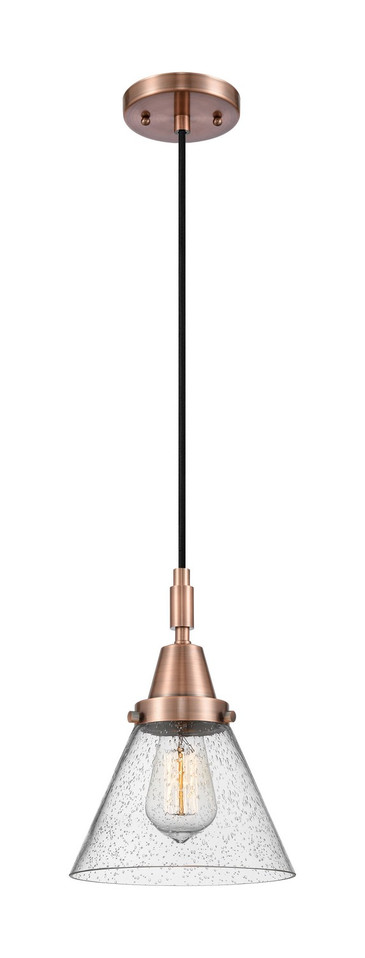 Innovations - 447-1P-AC-G44 - One Light Mini Pendant - Caden - Antique Copper