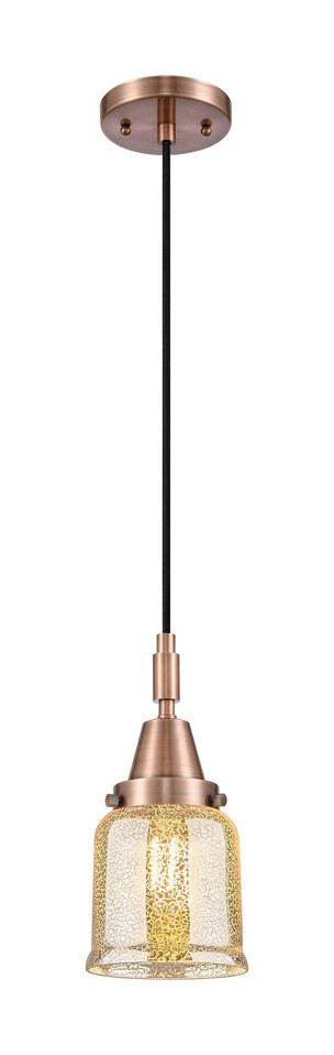 Innovations - 447-1P-AC-G58 - One Light Mini Pendant - Caden - Antique Copper