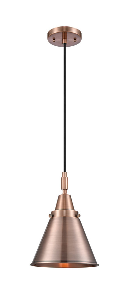 Innovations - 447-1P-AC-M13-AC - One Light Mini Pendant - Caden - Antique Copper