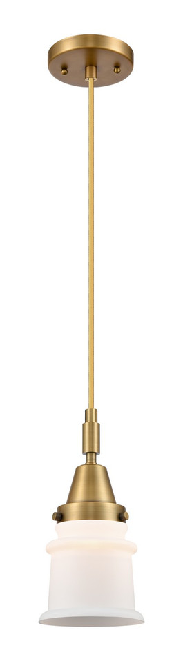 Innovations - 447-1P-BB-G181S - One Light Mini Pendant - Caden - Brushed Brass