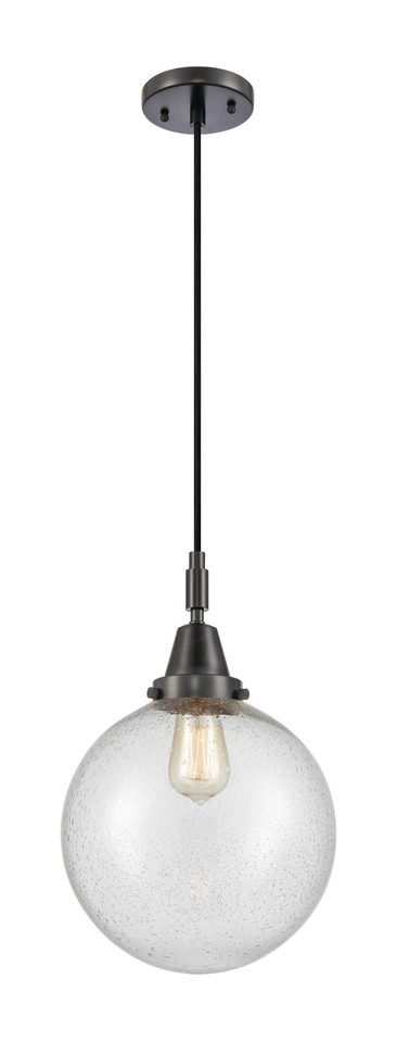 Innovations - 447-1P-BK-G204-10 - One Light Mini Pendant - Caden - Matte Black