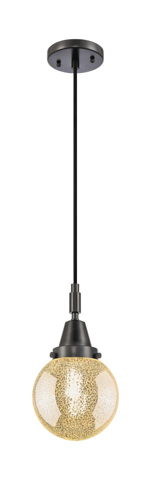 Innovations - 447-1P-BK-G208-6 - One Light Pendant - Caden - Matte Black Innovations - 447-1P-BK-G208-6 - One Light Pendant - Caden - Matte Black