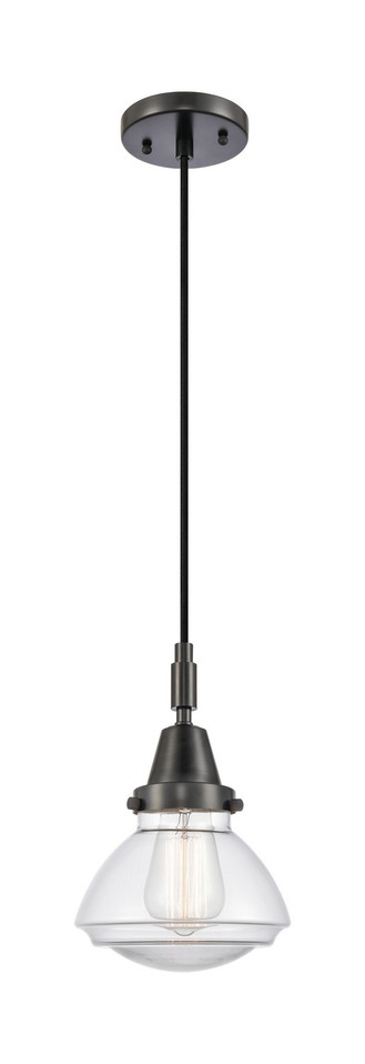 Innovations - 447-1P-BK-G322 - One Light Pendant - Caden - Matte Black Innovations - 447-1P-BK-G322 - One Light Pendant - Caden - Matte Black