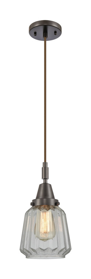 Innovations - 447-1P-OB-G142 - One Light Mini Pendant - Caden - Oil Rubbed Bronze