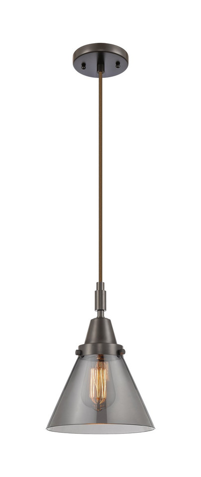 Innovations - 447-1P-OB-G43 - One Light Pendant - Caden - Oil Rubbed Bronze Innovations - 447-1P-OB-G43 - One Light Pendant - Caden - Oil Rubbed Bronze