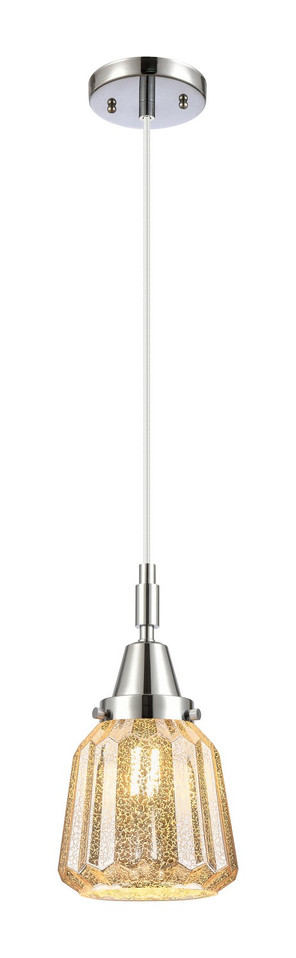 Innovations - 447-1P-PC-G146 - One Light Pendant - Caden - Polished Chrome Innovations - 447-1P-PC-G146 - One Light Pendant - Caden - Polished Chrome
