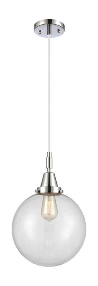 Innovations - 447-1P-PC-G202-10 - One Light Pendant - Caden - Polished Chrome Innovations - 447-1P-PC-G202-10 - One Light Pendant - Caden - Polished Chrome