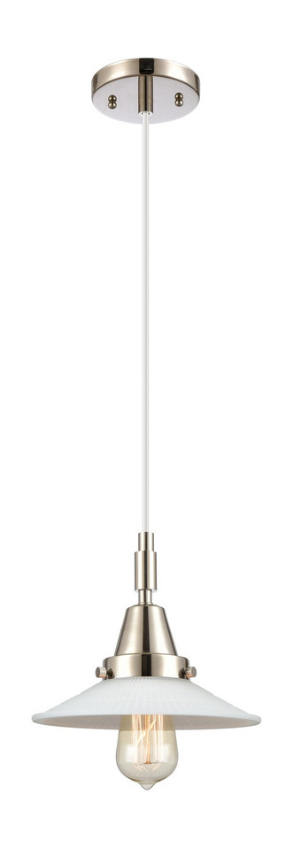 Innovations - 447-1P-PN-G1 - LED Pendant - Caden - Polished Nickel Innovations - 447-1P-PN-G1 - LED Pendant - Caden - Polished Nickel