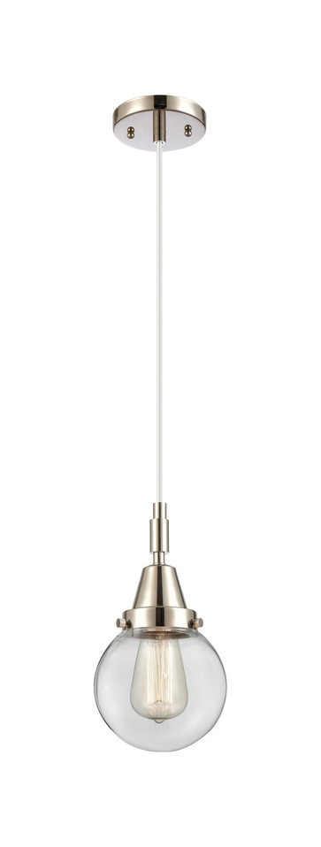 Innovations - 447-1P-PN-G202-6 - One Light Mini Pendant - Caden - Polished Nickel
