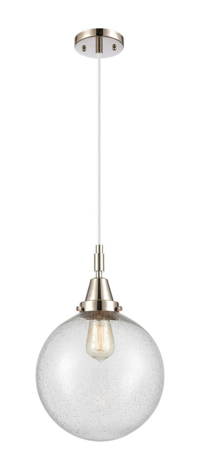 Innovations - 447-1P-PN-G204-10 - One Light Mini Pendant - Caden - Polished Nickel