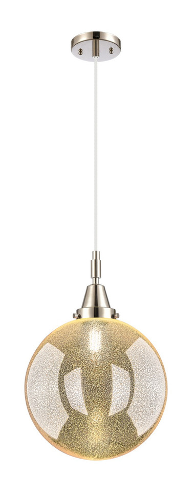 Innovations - 447-1P-PN-G208-12 - One Light Mini Pendant - Caden - Polished Nickel