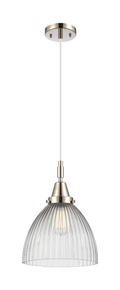 Innovations - 447-1P-PN-G222 - One Light Mini Pendant - Caden - Polished Nickel