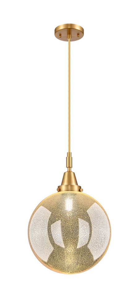 Innovations - 447-1P-SG-G208-12 - One Light Mini Pendant - Caden - Satin Gold