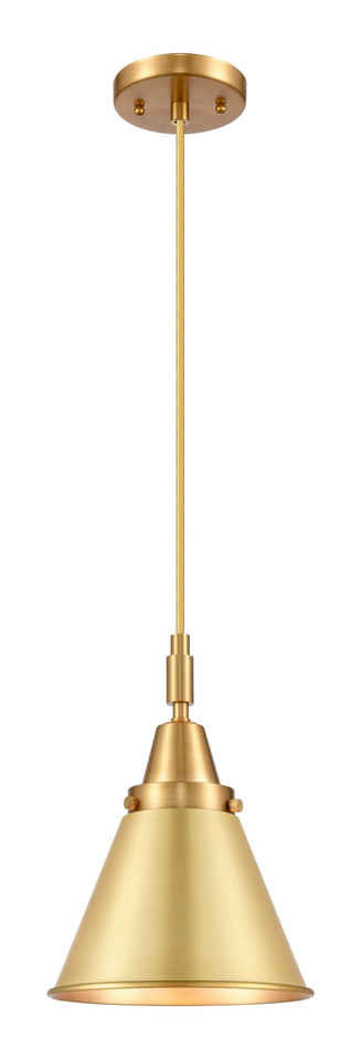 Innovations - 447-1P-SG-M13-SG - One Light Pendant - Caden - Satin Gold Innovations - 447-1P-SG-M13-SG - One Light Pendant - Caden - Satin Gold