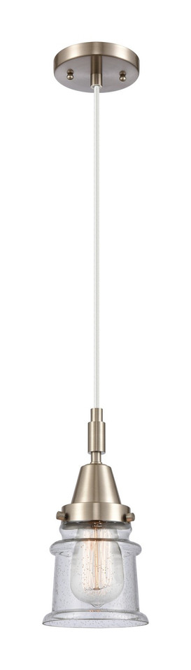 Innovations - 447-1P-SN-G184S - One Light Pendant - Caden - Brushed Satin Nickel Innovations - 447-1P-SN-G184S - One Light Pendant - Caden - Brushed Satin Nickel