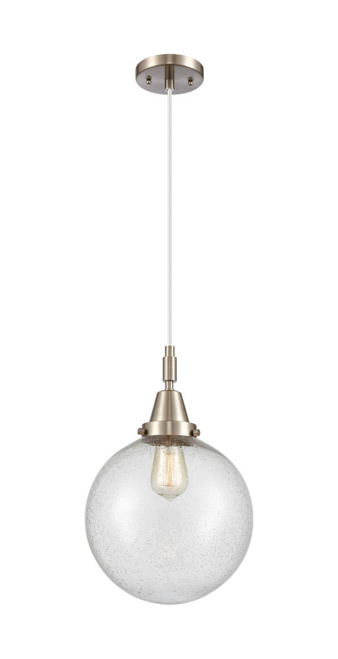 Innovations - 447-1P-SN-G204-10 - One Light Mini Pendant - Caden - Brushed Satin Nickel