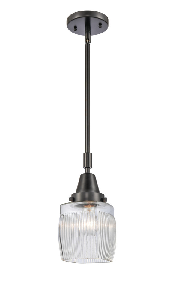 Innovations - 447-1S-BK-G302 - One Light Mini Pendant - Caden - Matte Black