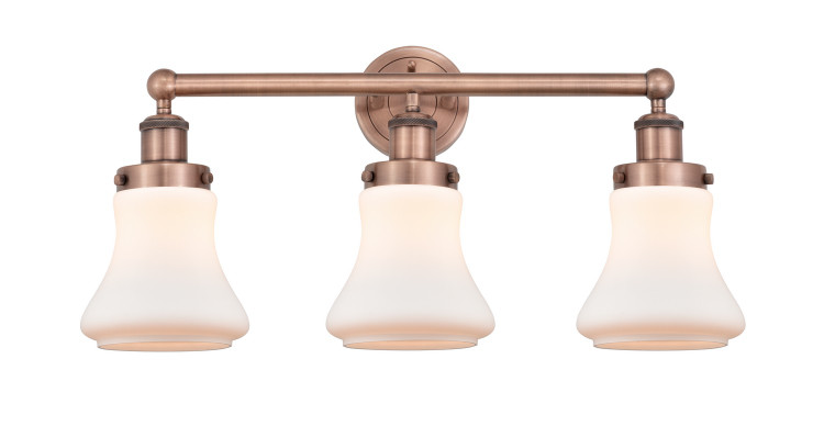 Innovations - 616-3W-AC-G191 - Three Light Bath Vanity - Edison - Antique Copper