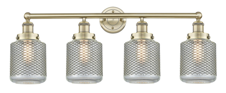 Innovations - 616-4W-AB-G262 - Four Light Bath Vanity - Edison - Antique Brass