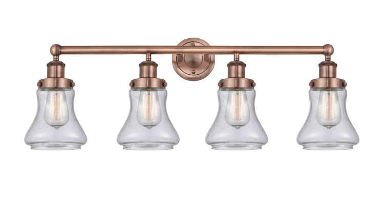 Innovations - 616-4W-AC-G194 - Four Light Bath Vanity - Edison - Antique Copper