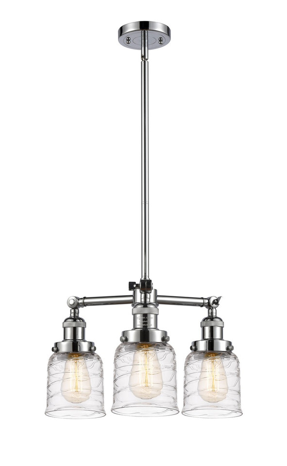 Innovations - 207-PC-G513-LED - LED Chandelier - Franklin Restoration - Polished Chrome Innovations - 207-PC-G513-LED - LED Chandelier - Franklin Restoration - Polished Chrome