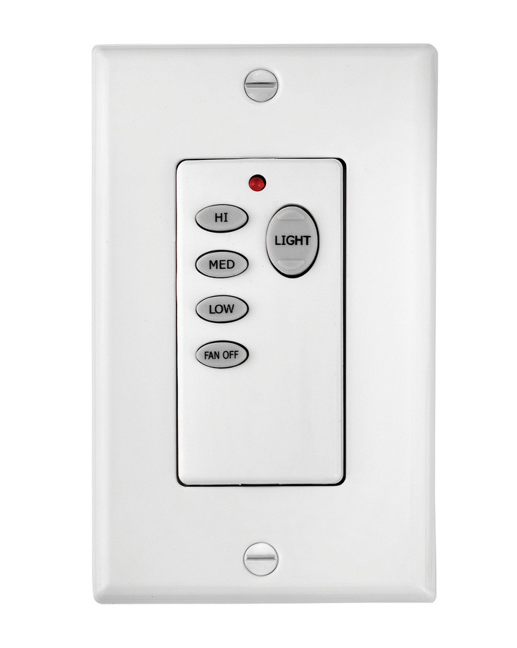 Hinkley - 980030FWH - Wall Control - Wall Control 3 Speed - White Hinkley - 980030FWH - Wall Control - Wall Control 3 Speed - White