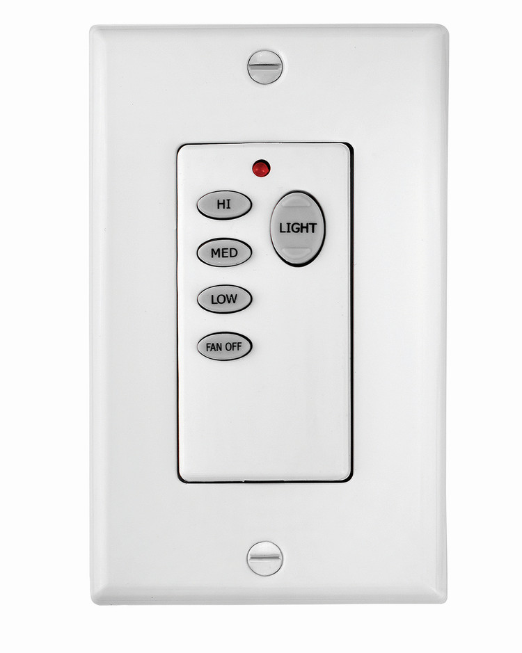 Hinkley - 980040FWH - Wall Control - Wall Control 3 Speed - White Hinkley - 980040FWH - Wall Control - Wall Control 3 Speed - White