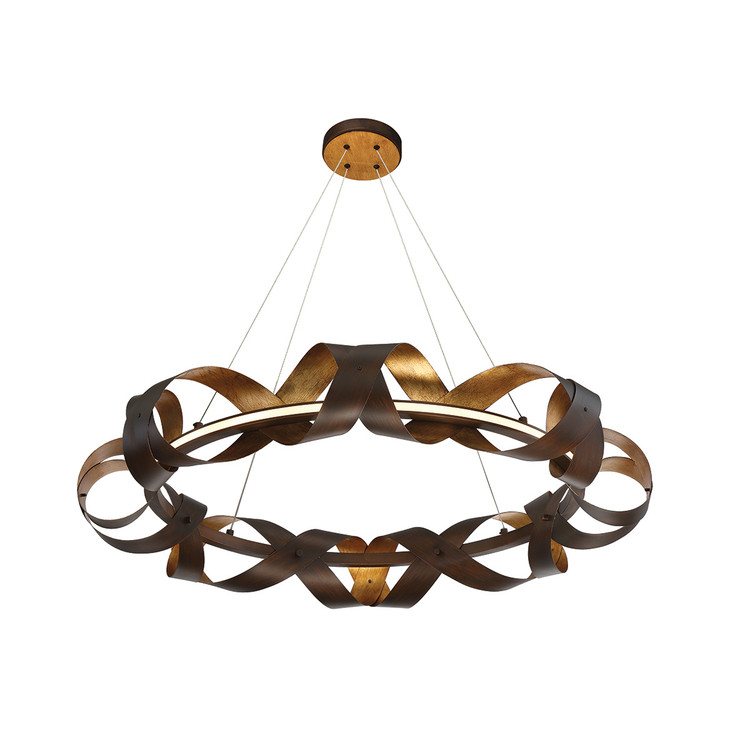 Eurofase - 30080-010 - LED Chandelier - Banderia - Bronze-Gold