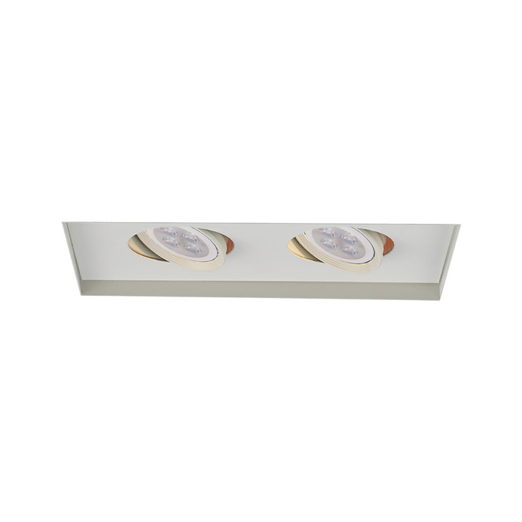 W.A.C. Lighting - MT-216LEDTL-WT - LED Invisible Trim - Mr16 Multiples - White
