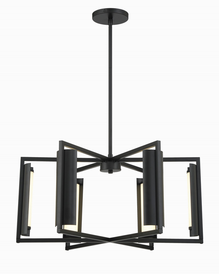 George Kovacs - P1558-66A-L - LED Pendant - Trizay - Coal Black George Kovacs - P1558-66A-L - LED Pendant - Trizay - Coal Black